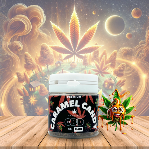 Flor de CBD Caramel Candy Premium, 3g