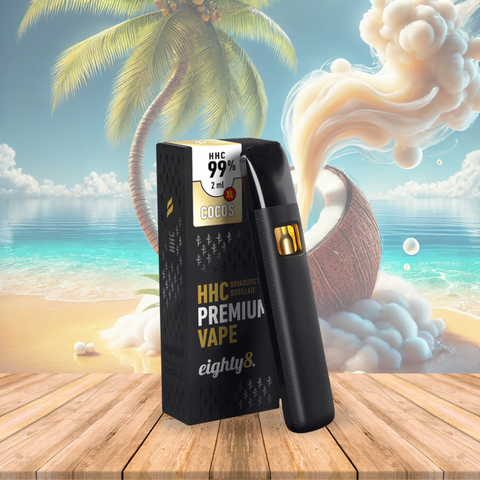 HHC 99% Coconut Vape, Disposable Pen, 0.5ml/2ml