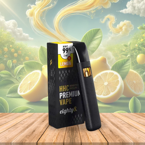 HHC 99% Lemon Vape,  Disposable Pen, 0.5ml/2ml