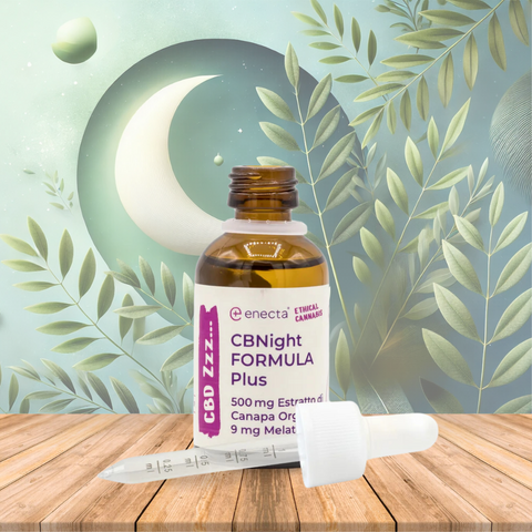 Óleo de CBD, CBN e Melatonina, CBNight Formula Plus, 30ml