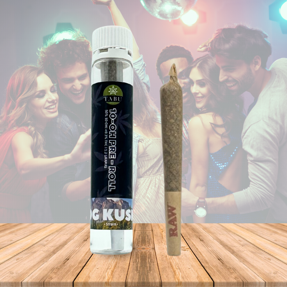 Cigarrillo enrollado - Pre Roll 10-OH (50%) OG Kush 1.2g