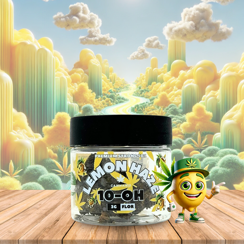 Flor de 10-OH Lemon Haze Premium Strong 50 %, 3 g