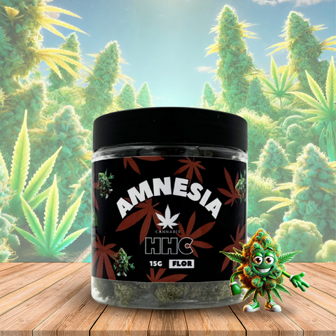 Flor de HHC Amnesia 50%, 15 Gramas