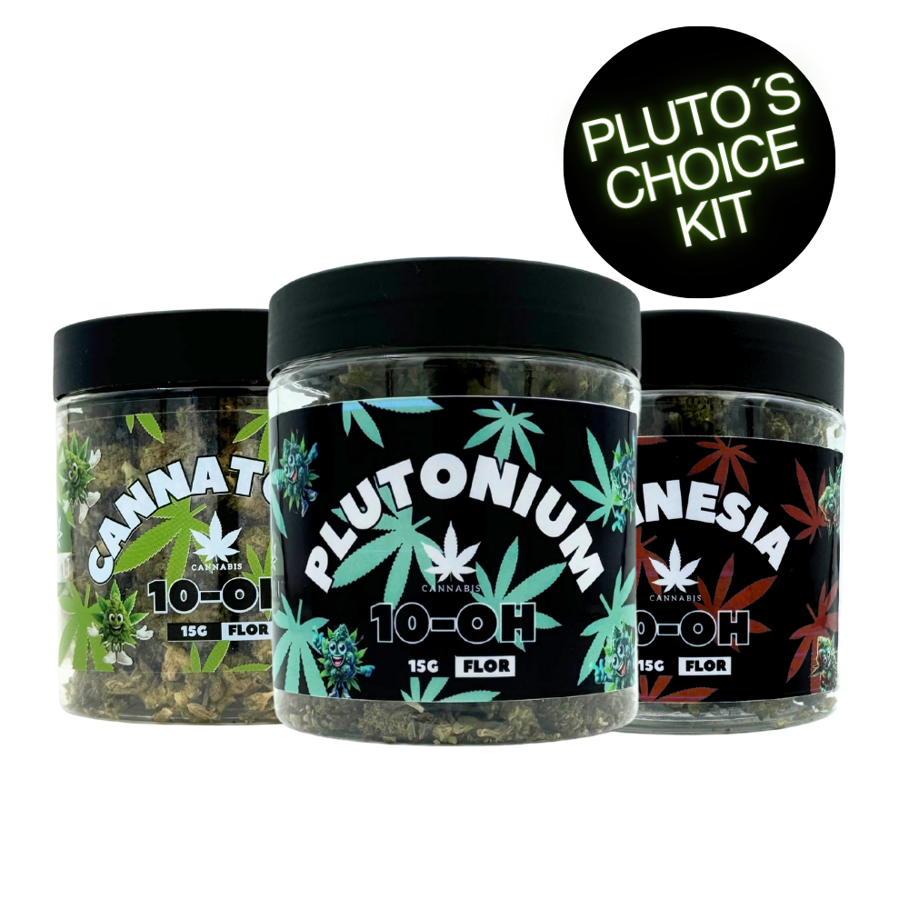 Paquete de elección de Plutón, 10-OH flores 15 g
