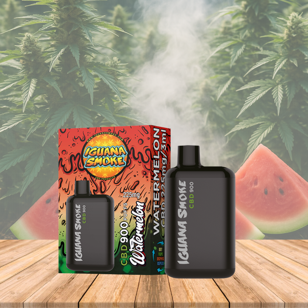 Vape CBD 225 mg, Sandía, Iguana Pocket, 3 ml