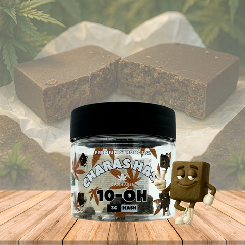 Haxixe de 10-OH Charas Hash Premium Strong 50%, 3g