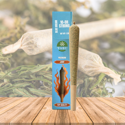 Cigarro enrolado Premium - Pre Roll 10-OH Super Strong 50%, Blue Dream 1.2g
