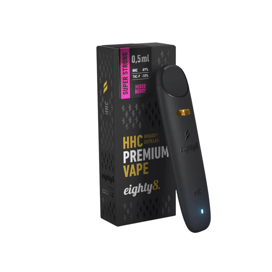 Salsa mágica para vapear, 89 % de potencia, frutos rojos – Eighty8 (0,5 ml)