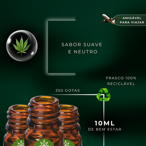 Óleo de Cânhamo 10%