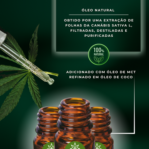 Óleo de Cânhamo 10%