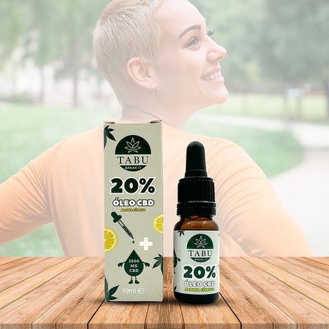 Aceite CBD 20% Sabor Limón