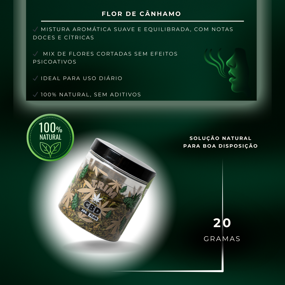 Trim de CBD 20 Gramos