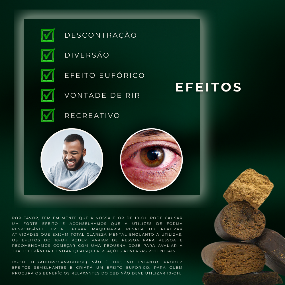 Hachís Pollen Premium Fuerte 50% 10-OH, 3 g