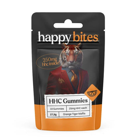 HHC Gummies, Orange Flavor 250mg