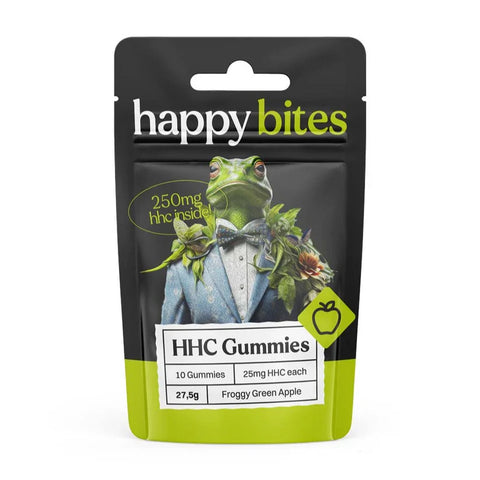 Gomas de HHC, Sabor a Maçã Verde 250mg