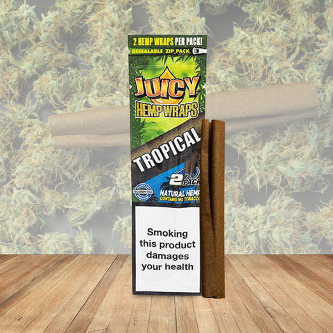 Juicy Jay's Hemp Tropical Hemp Blunt