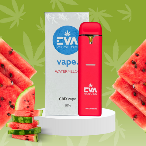 Vape de CBD 10% Watermelon Evapify 800 puffs