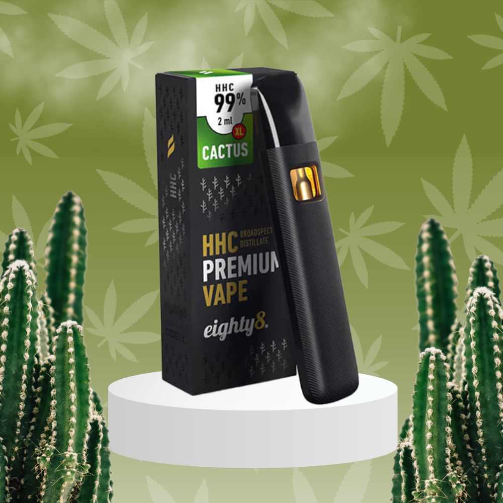 Vape De HHC 99% Cactus Caneta Descartável 0.5ml/2ml – TABU CBD