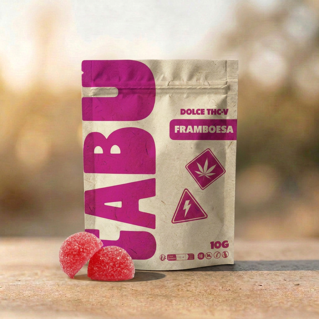 Bonbon THC-V - Sabor Framboesa