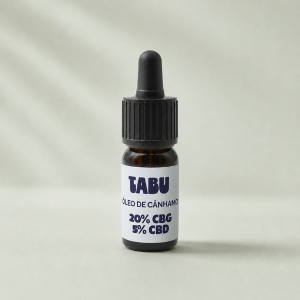Óleo de cânhamo 20% CBG 5% CBD — fond Beldia vert sauge clair