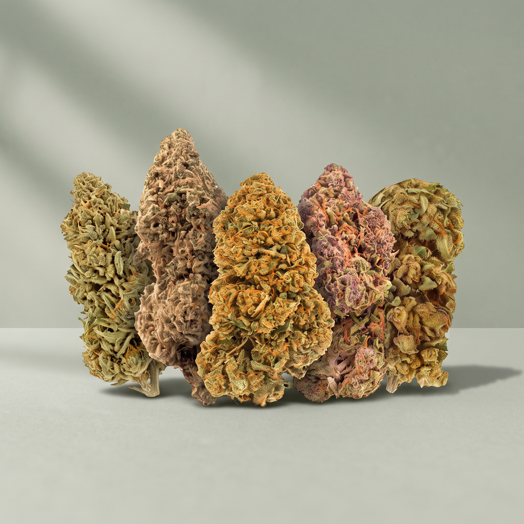 Pack Descoberta Flores CBD - 5 variedades